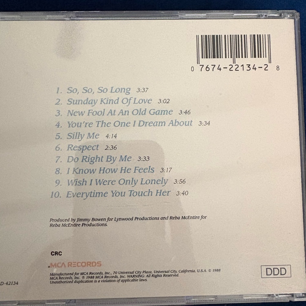 2 Reba CD Country Singer - Picture 4 of 9